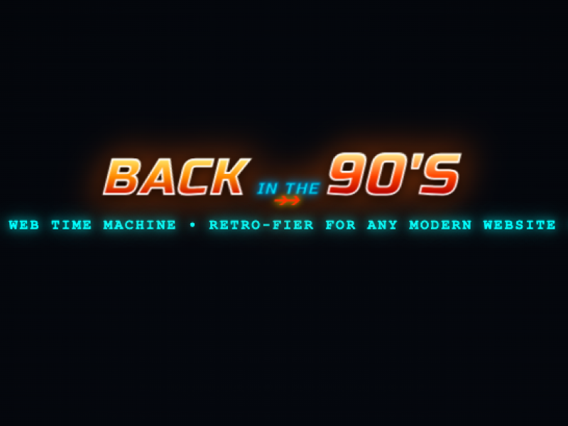 Back in the 90s